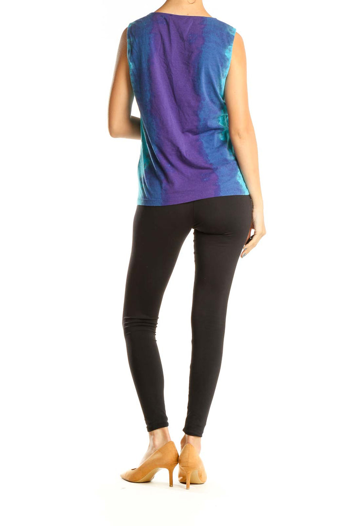 Purple Blue Chic Top