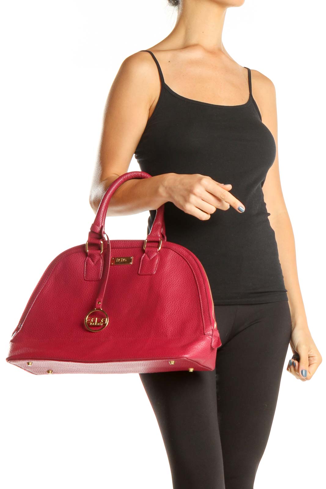 Red Satchel Bag