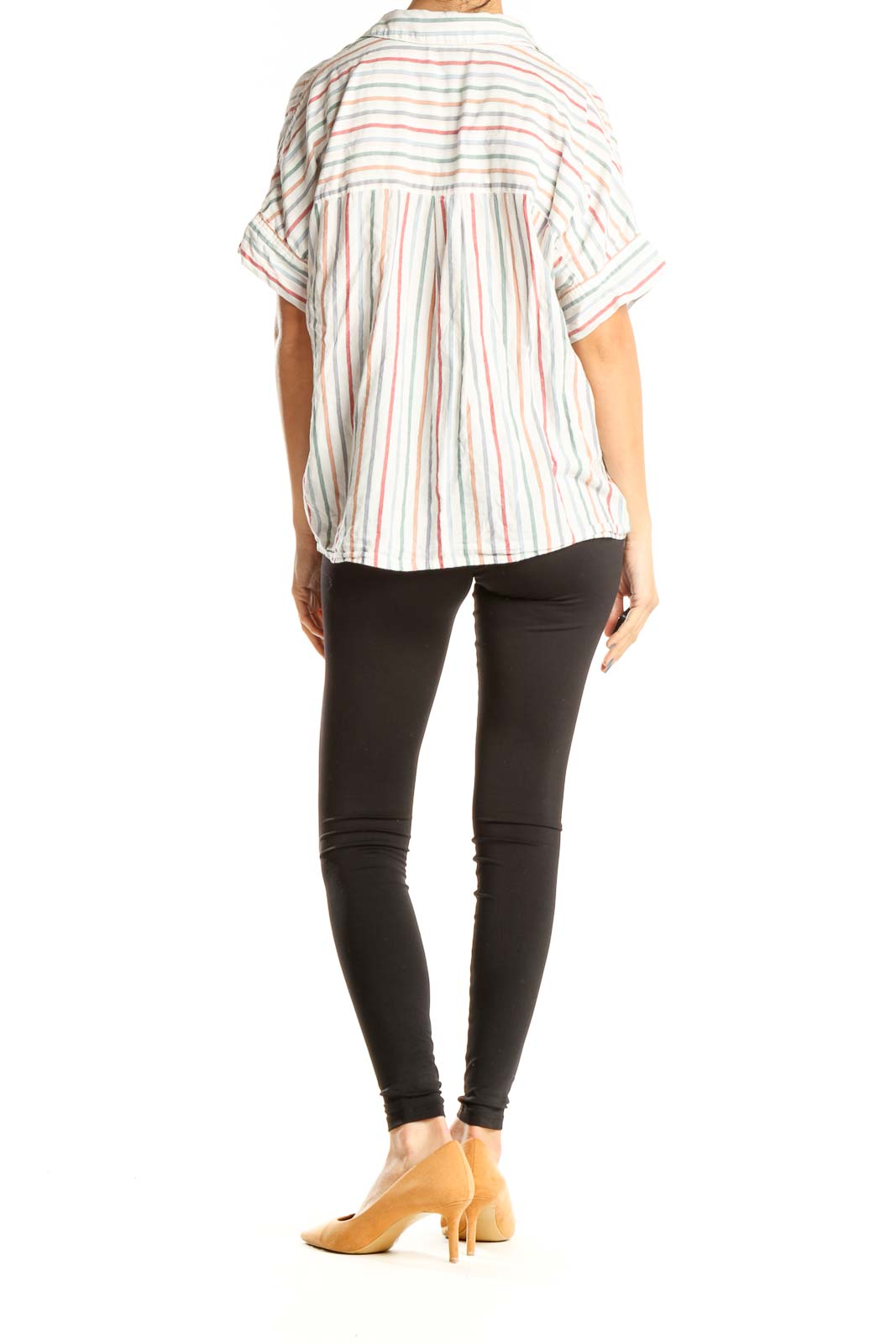 Multicolor Striped Chic Top