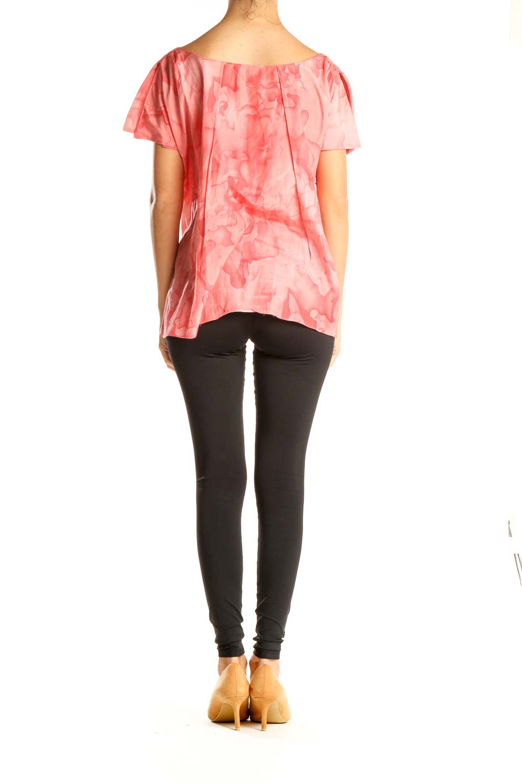 Pink Tie And Dye Classic Blouse