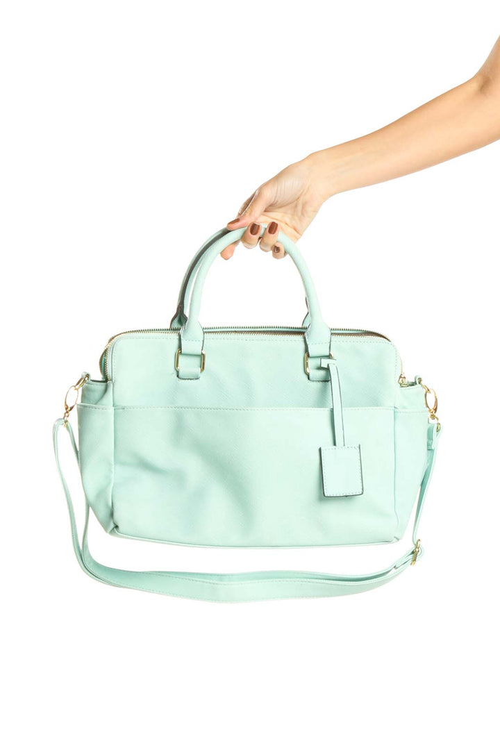 Mint Green Satchel Bag