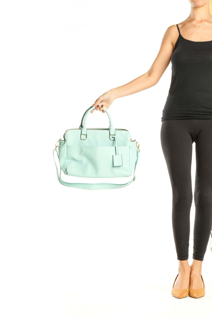 Mint Green Satchel Bag