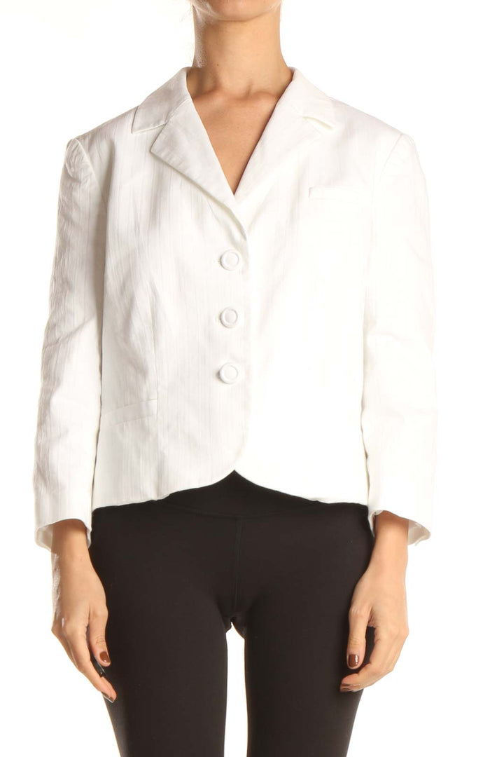 White Blazer Jacket