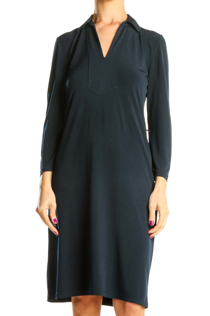 Navy Blue Work Dress