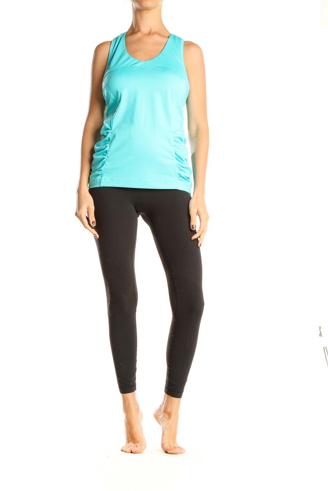 Blue Activewear Top