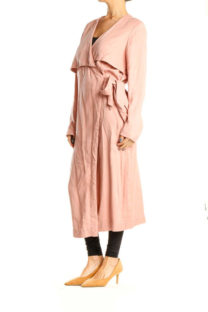 Pink Wrap Coat