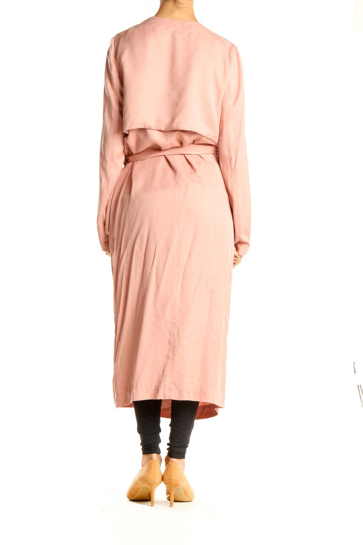 Pink Wrap Coat