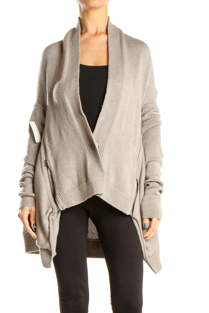 Gray Cardigan