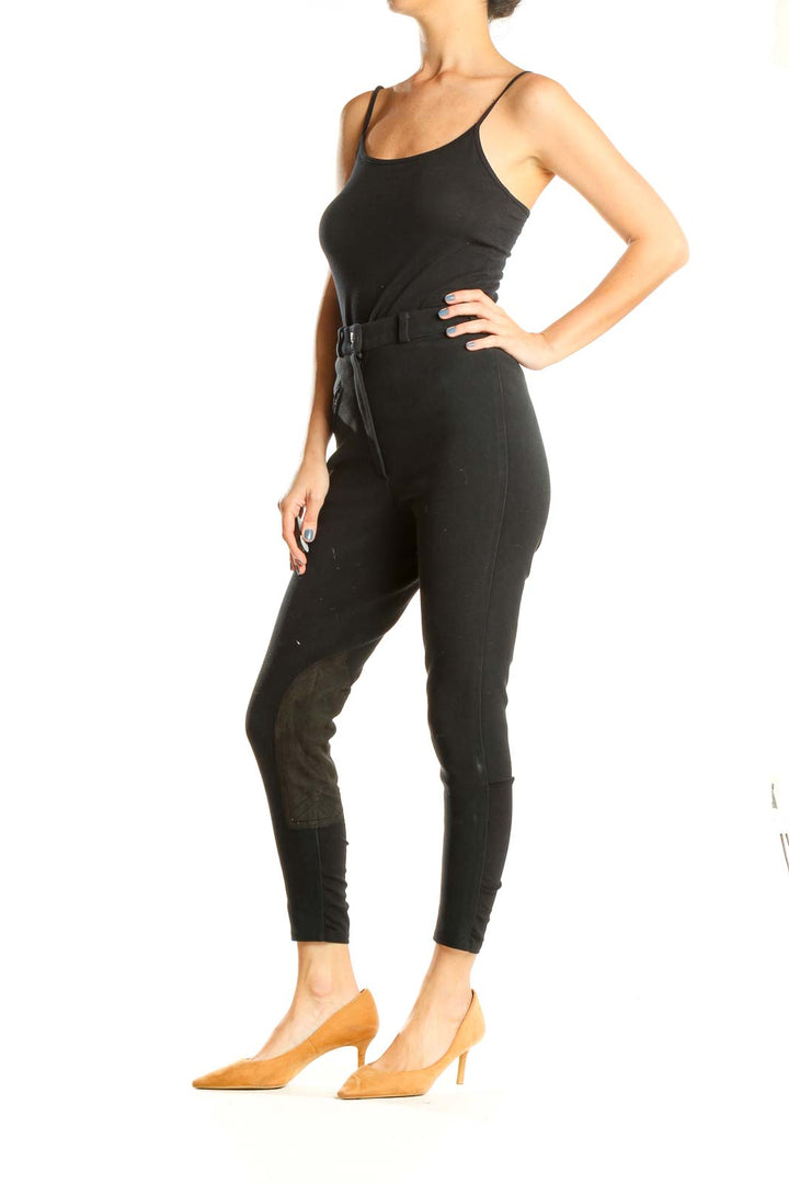 Black High-Waisted Skinny Jeans