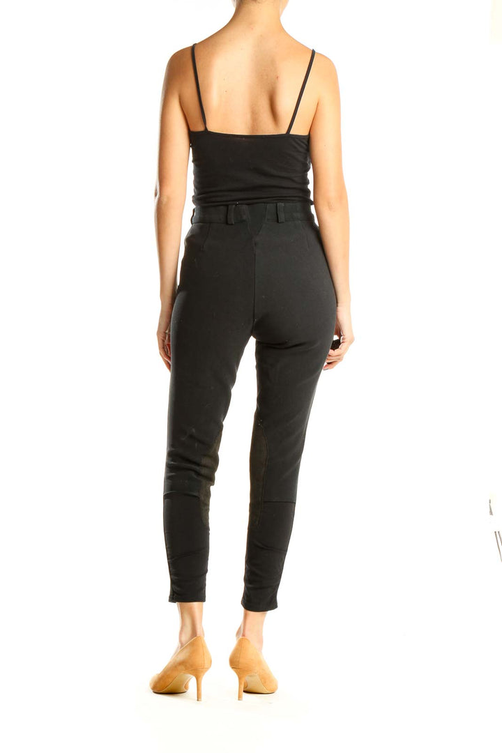 Black High-Waisted Skinny Jeans