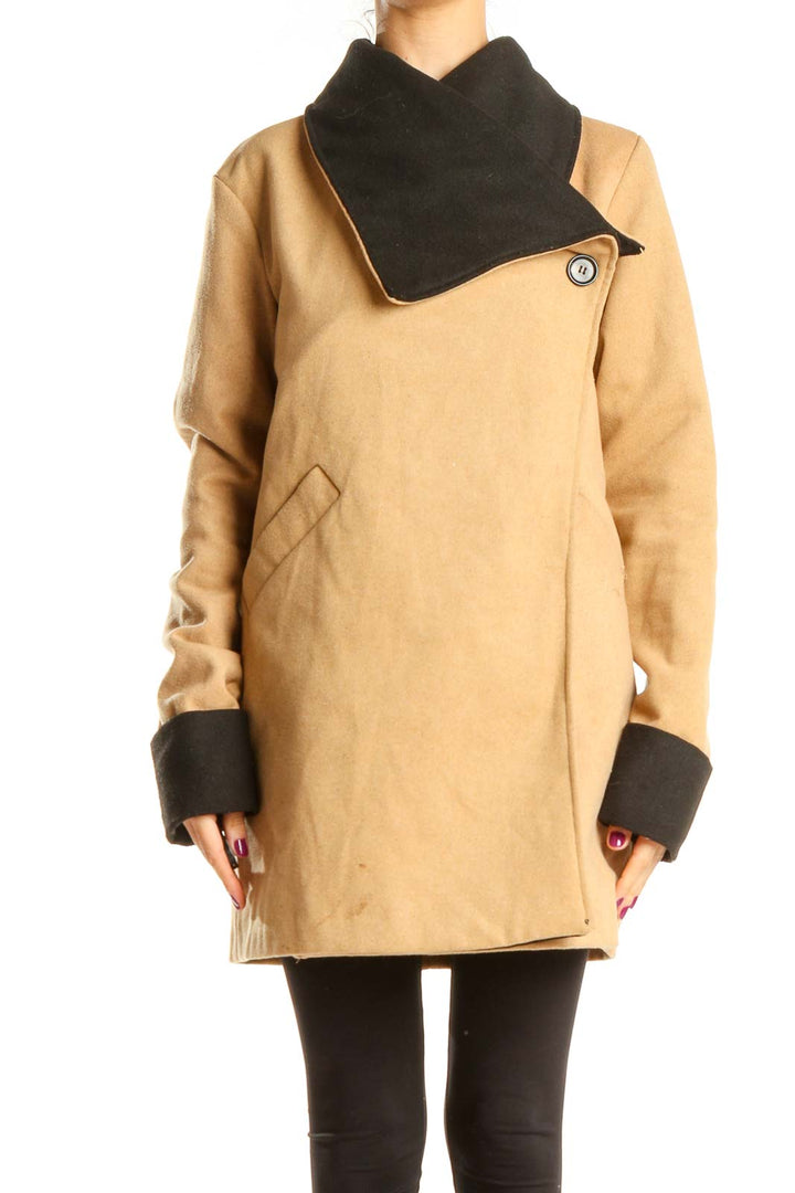 Tan Black Coat