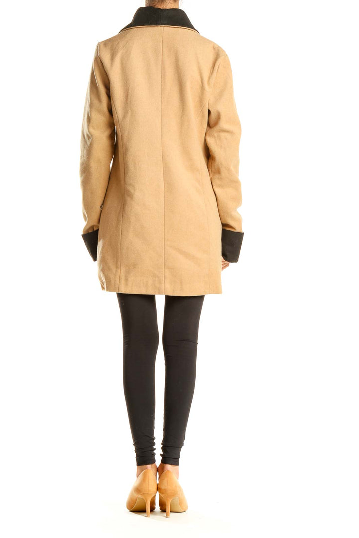 Tan Black Coat