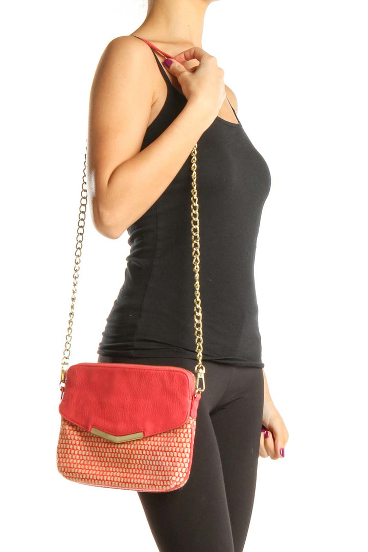 Pink Crossbody Bag