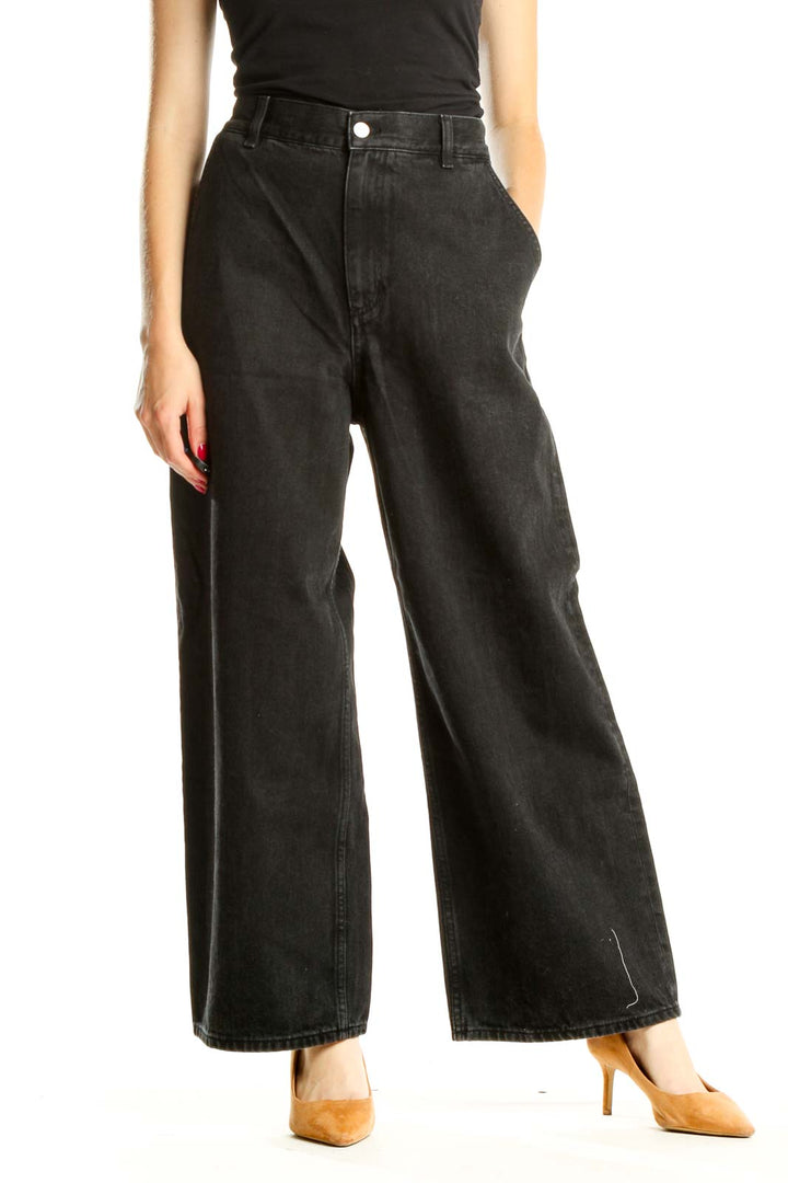 Black Wide Leg Jeans