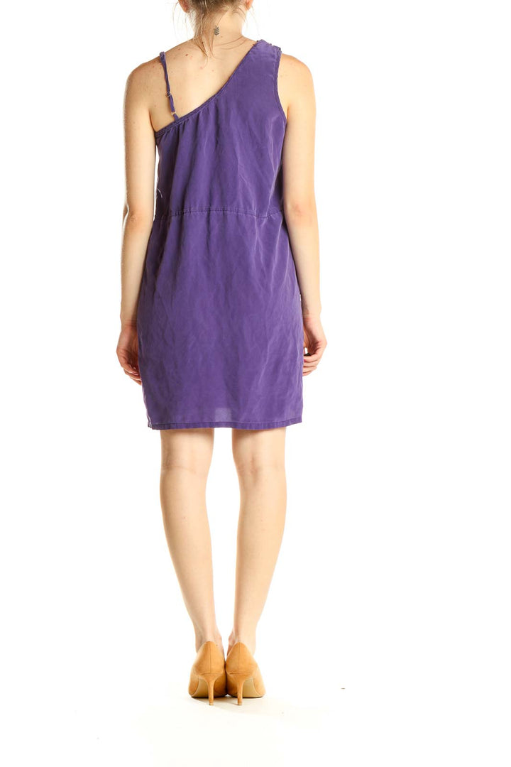 Purple Retro Shift Dress