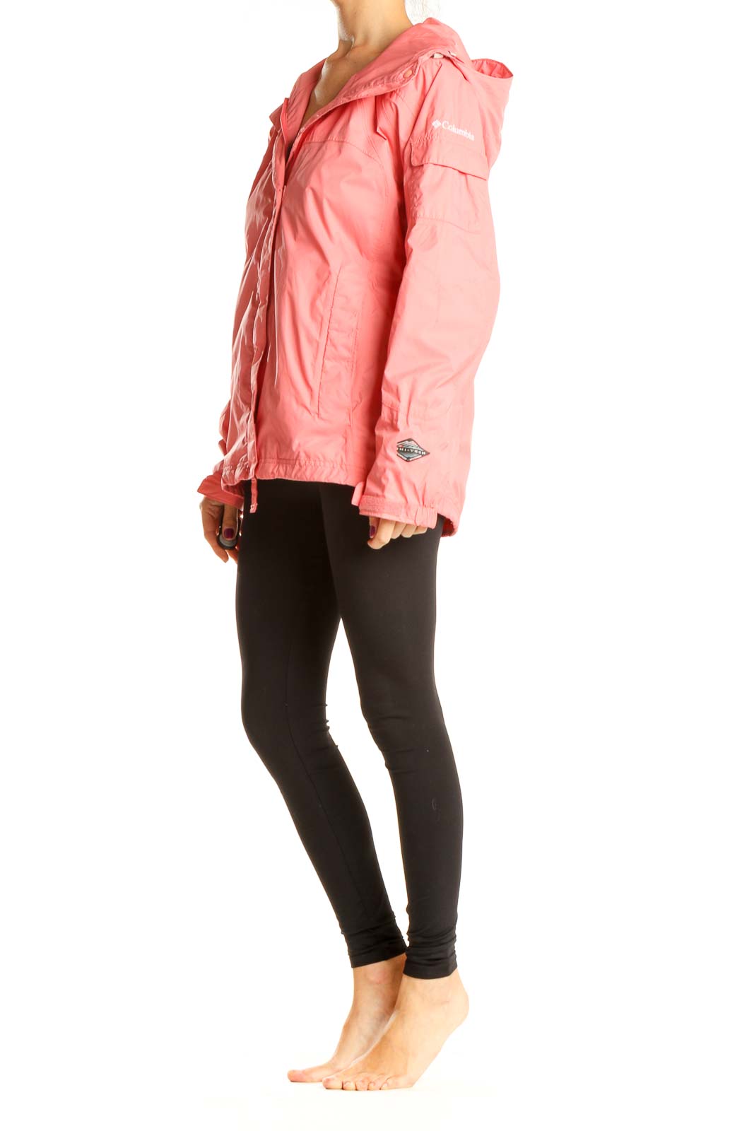 Pink Windbreaker Jacket