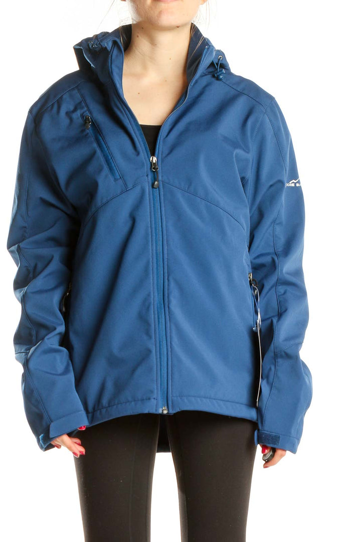 Blue Rain Jacket