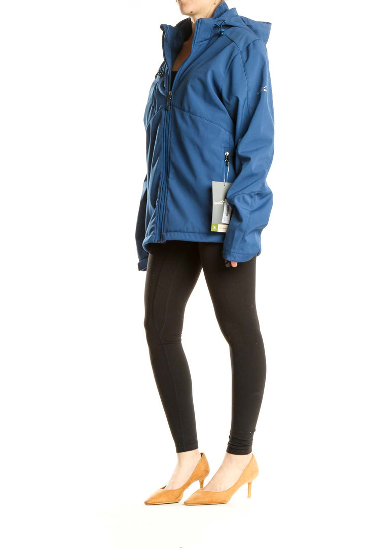 Blue Rain Jacket