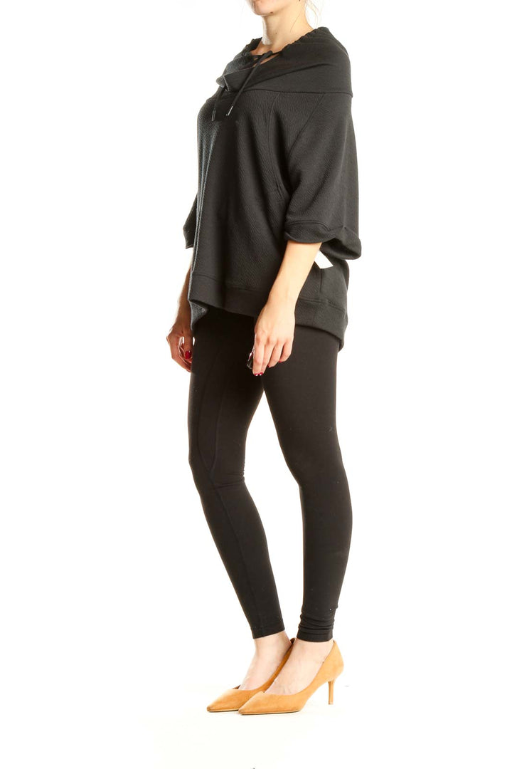 Black Slouchy All Day Wear Sweater