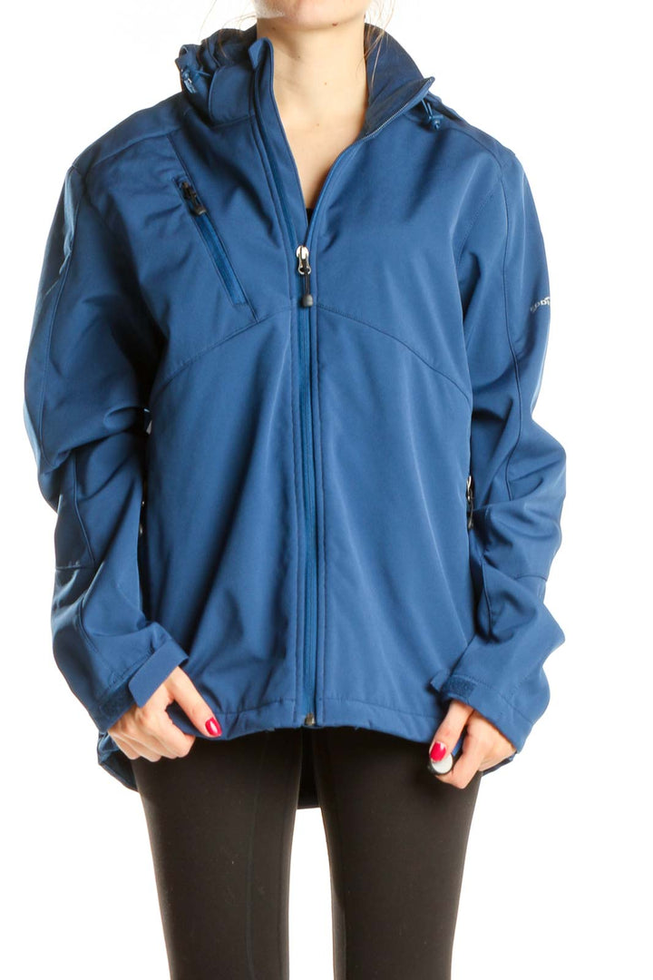 Blue Rain Jacket