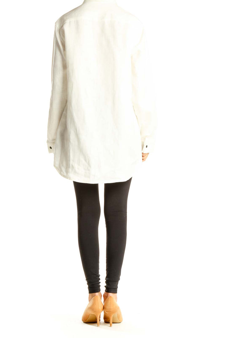 White Formal Top