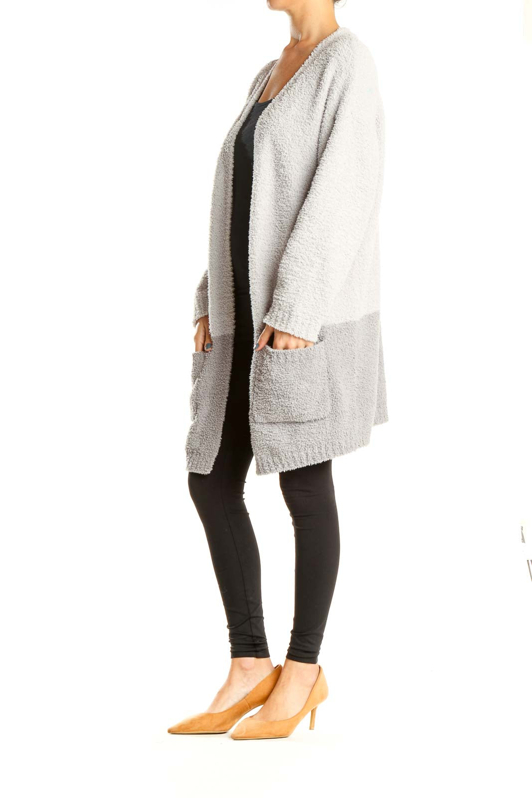 Gray Cardigan