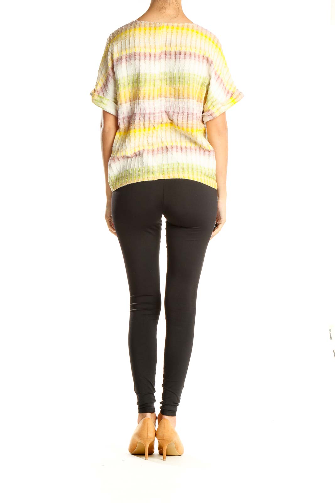 Multicolor Striped Casual Blouse