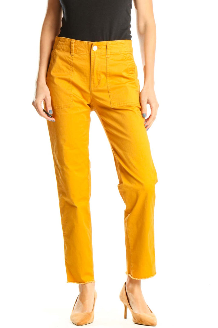 Yellow All Day Wear Pants