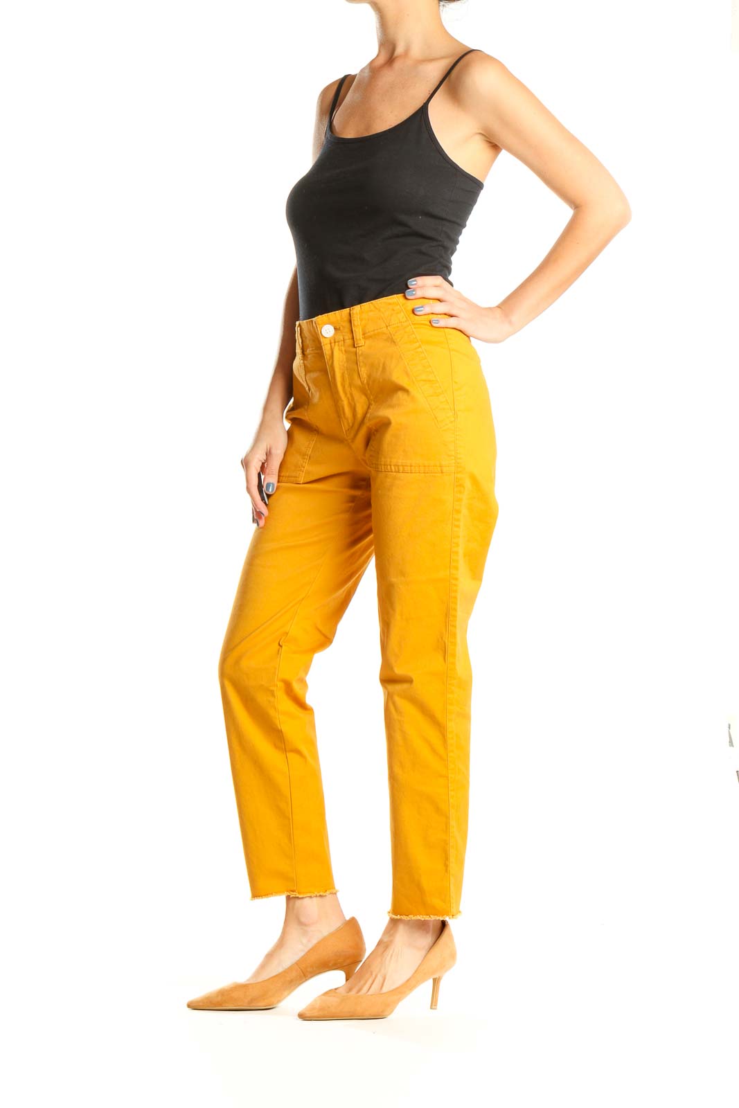 Yellow All Day Wear Pants