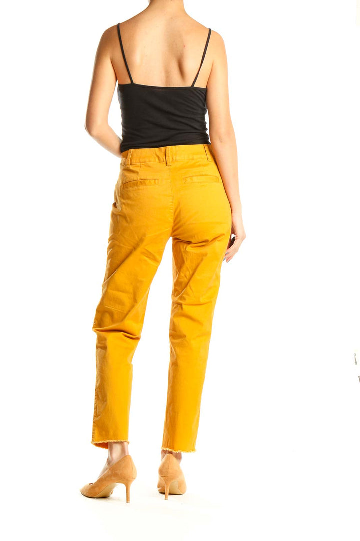 Yellow All Day Wear Pants