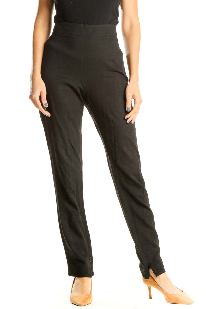 Black Classic Trousers