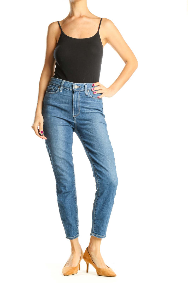 Blue High Waisted Jeans