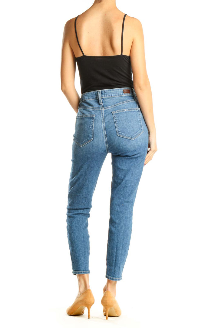 Blue High Waisted Jeans