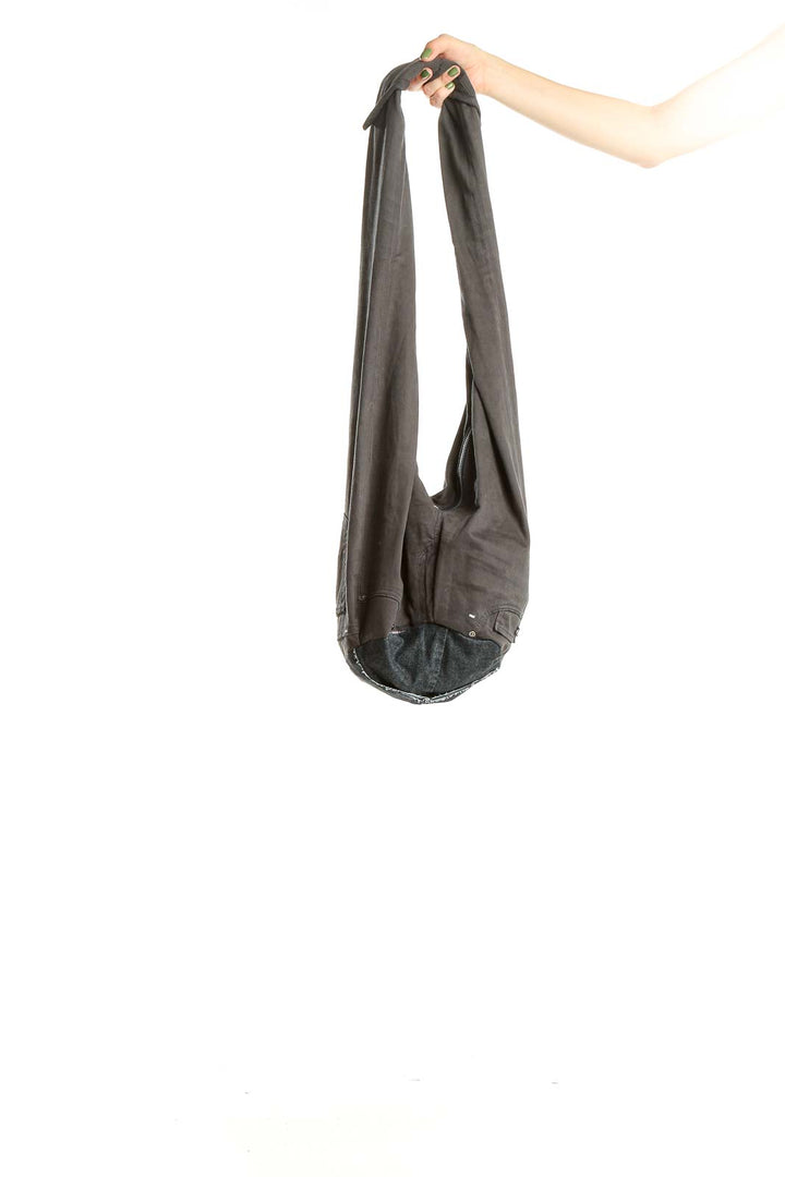 Gray Jeans Reworked Bag