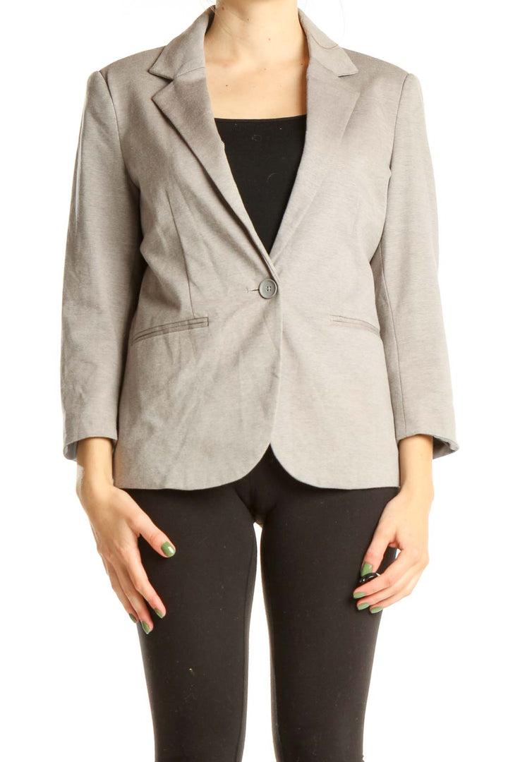 Gray Blazer