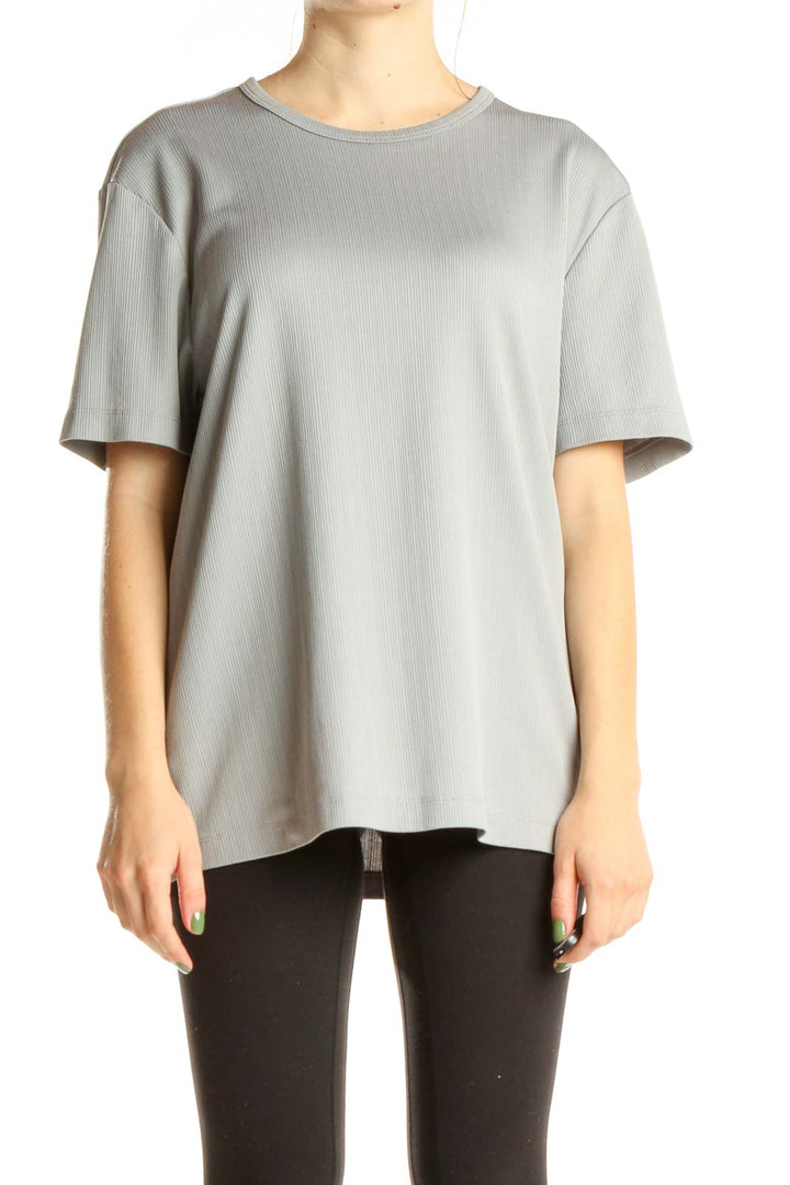 Gray All Day Wear Top