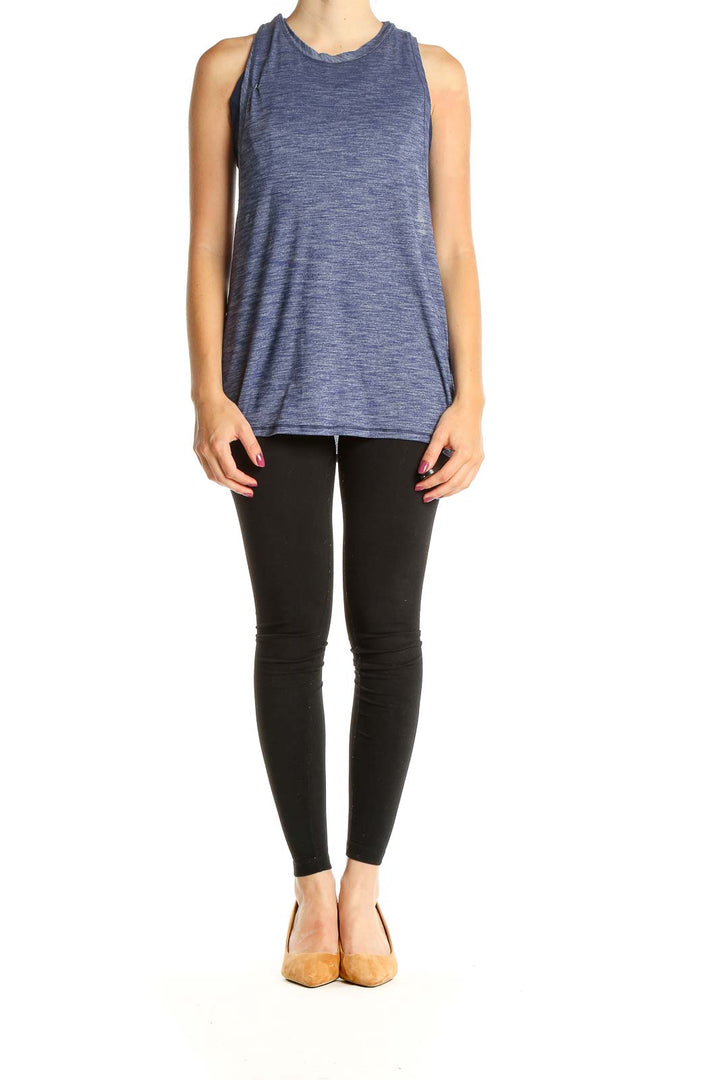 Blue Activewear Top