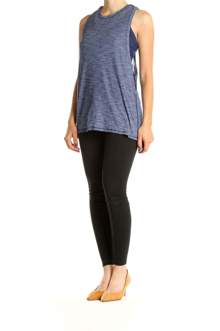 Blue Activewear Top