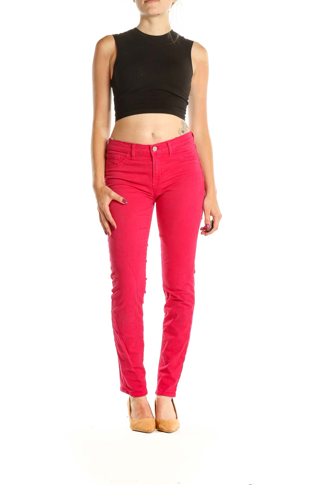 Pink Skinny Jeans