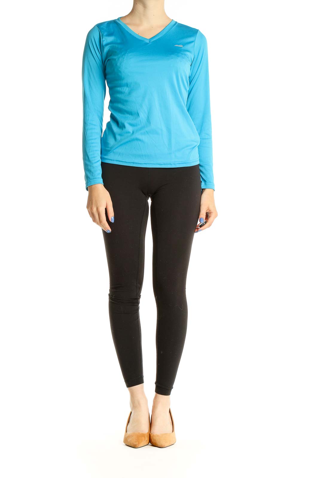 Blue Activewear Top