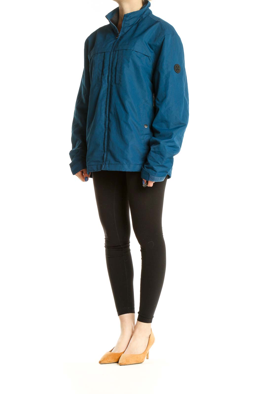 Blue Windbreaker Jacket