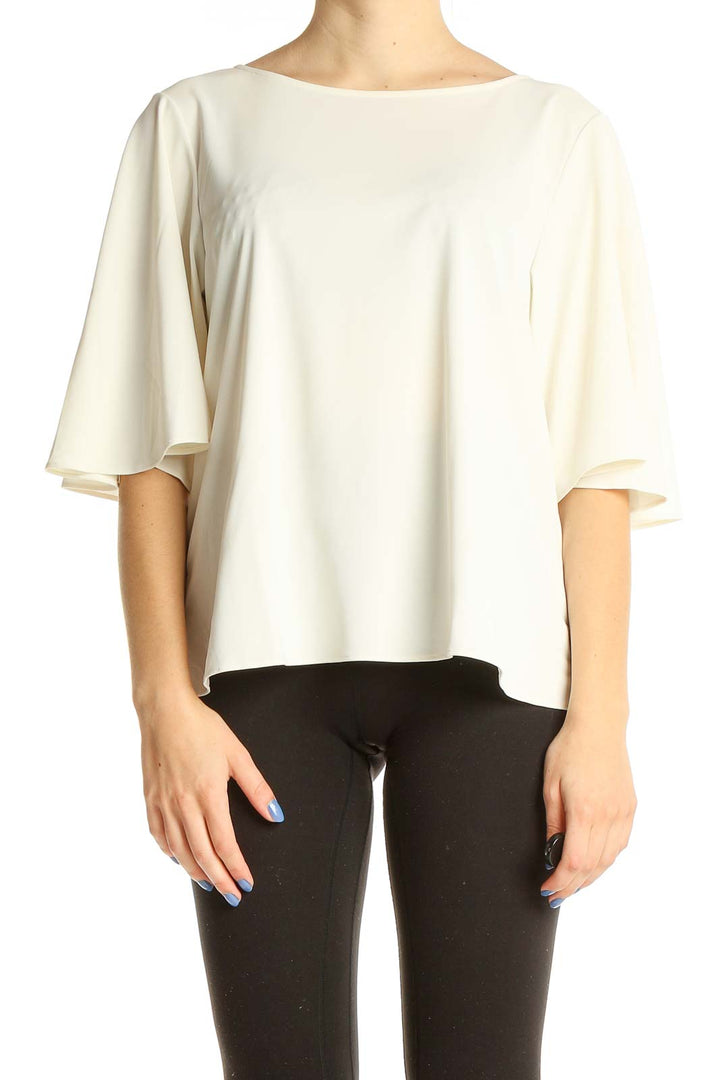 White All Day Wear Blouse