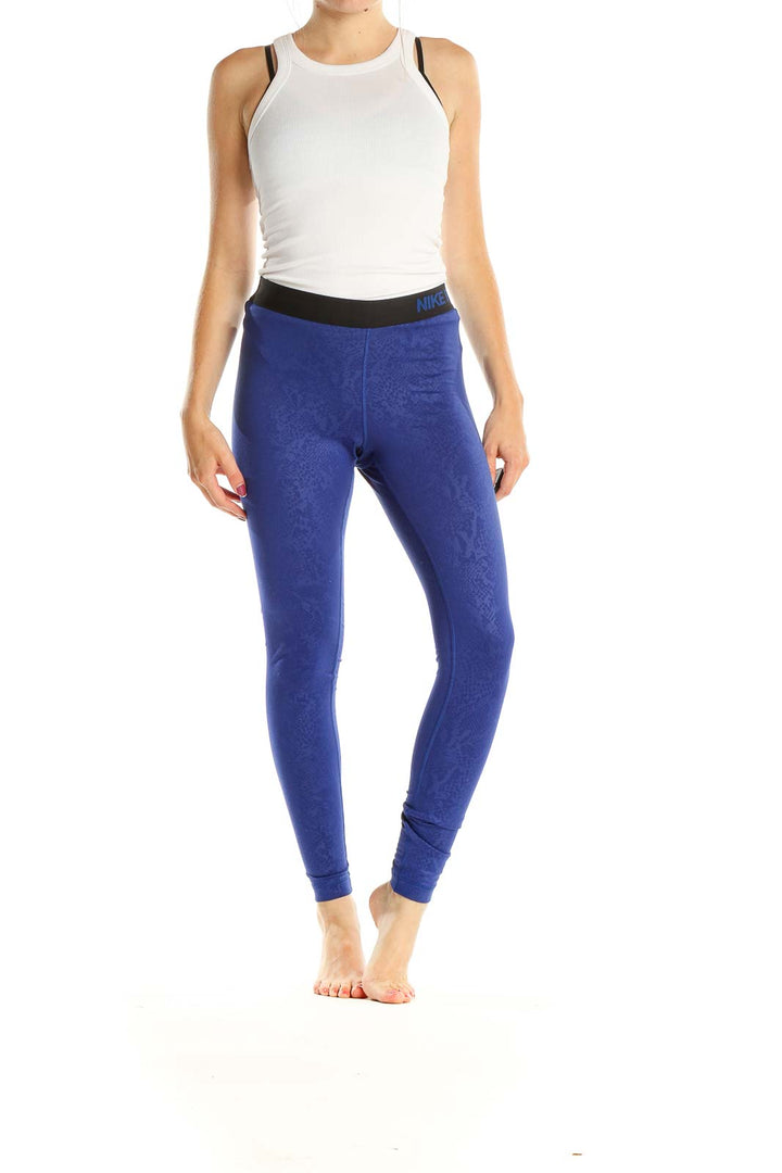 Blue Activewear Leggings