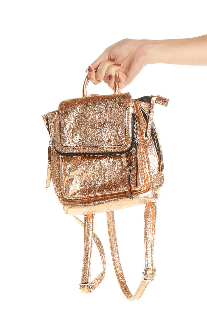 Rose Gold Shimmer Backpack