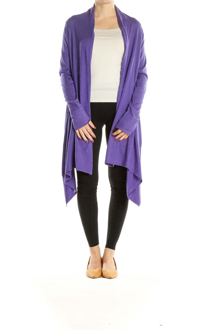 Purple Cardigan