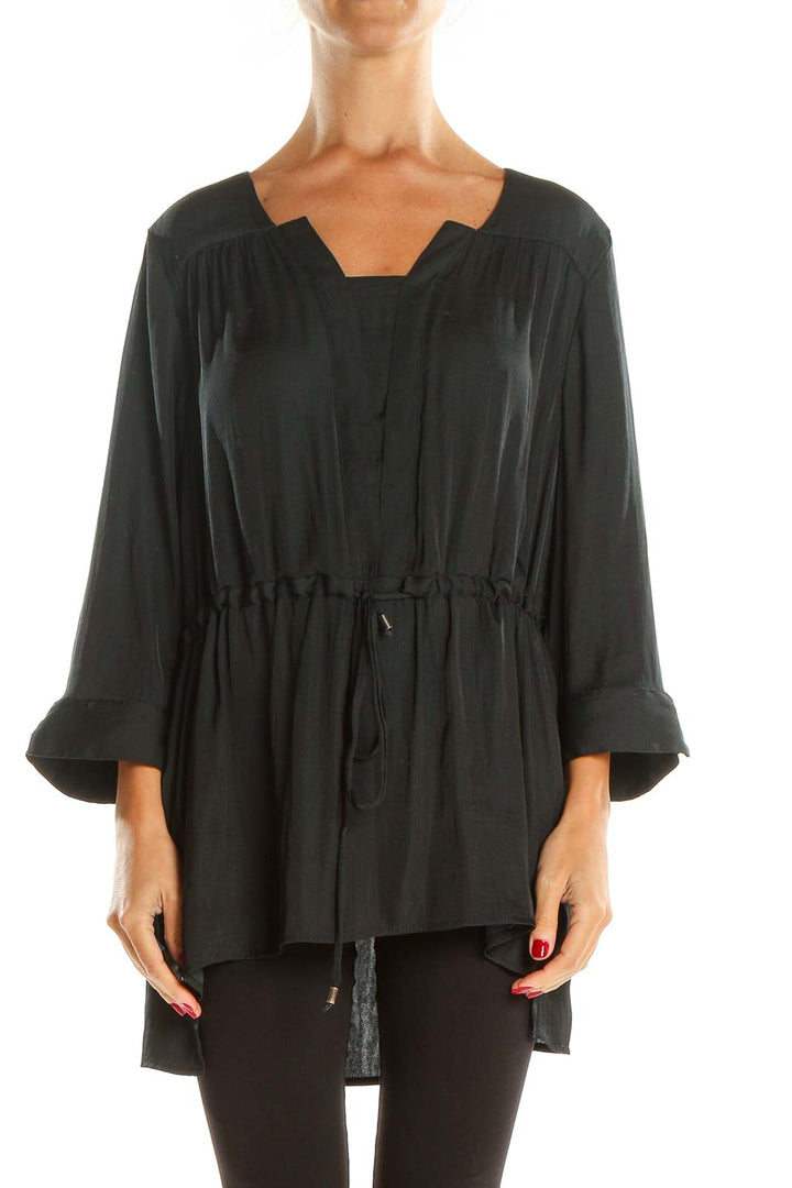 Black Classic Blouse