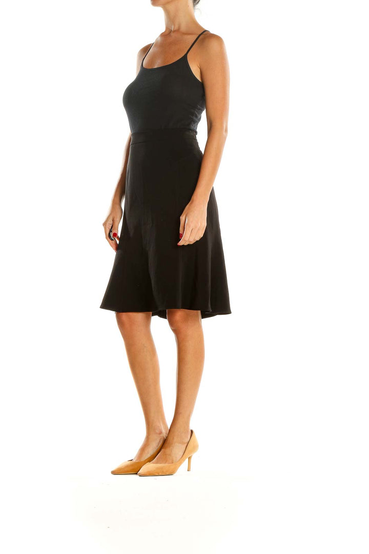 Black Brunch A-Line Skirt