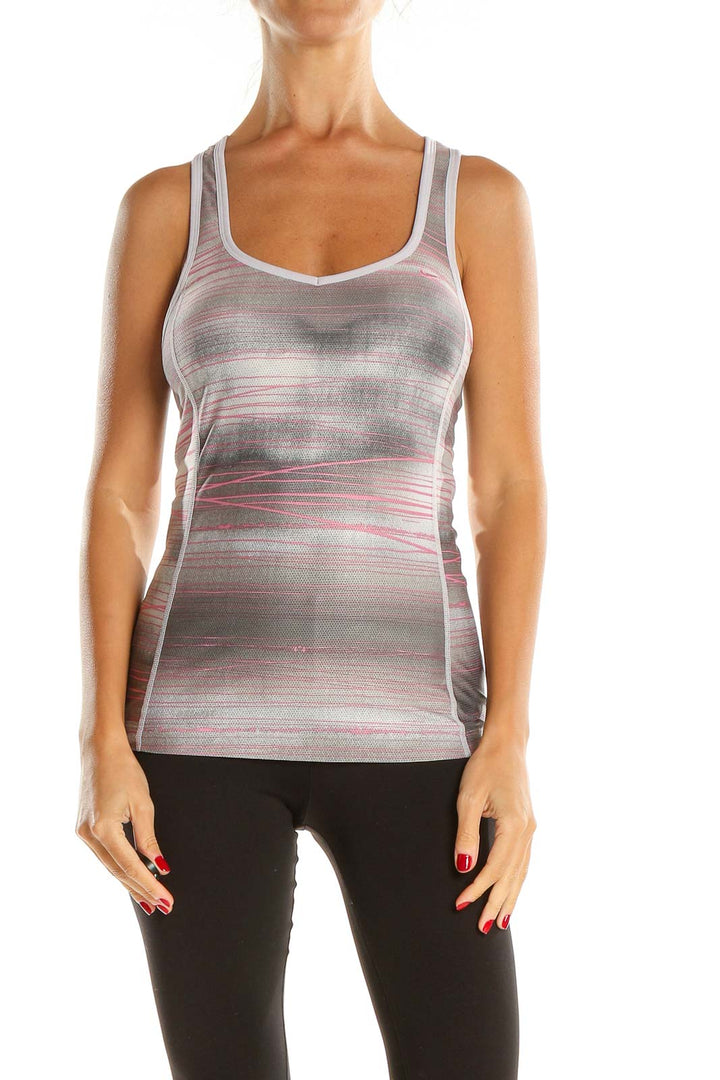 Gray Activewear Tank Top