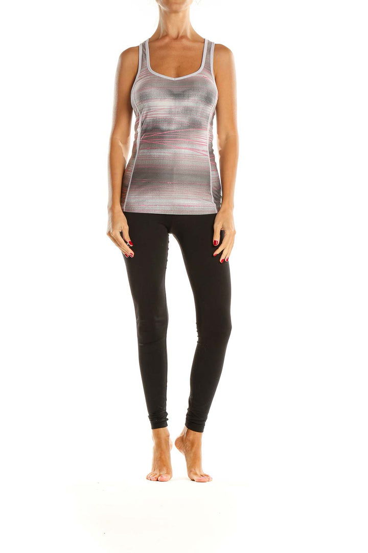 Gray Activewear Tank Top