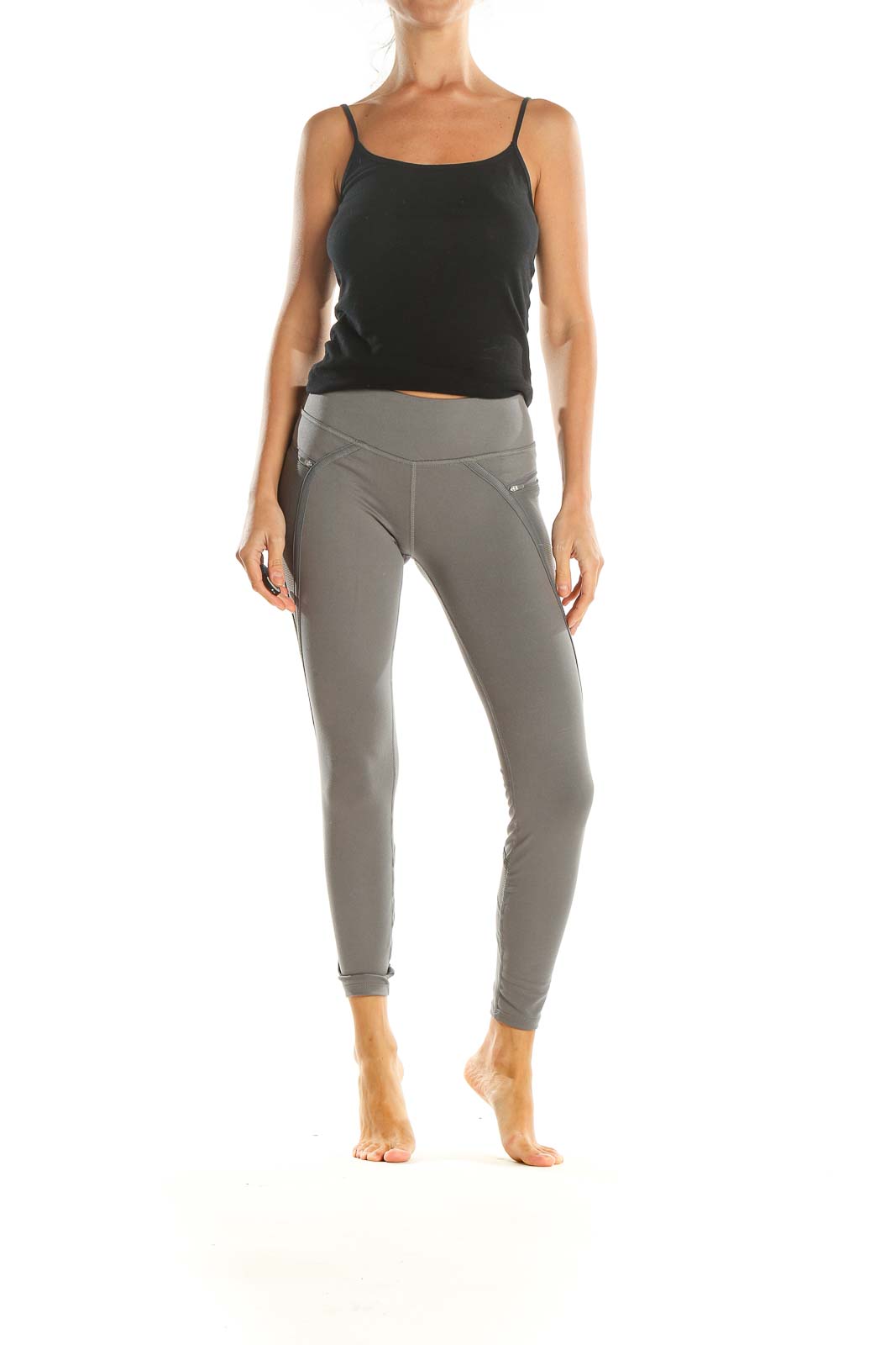 Gray Activewear Leggings